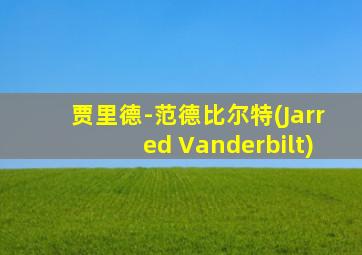 贾里德-范德比尔特(Jarred Vanderbilt)